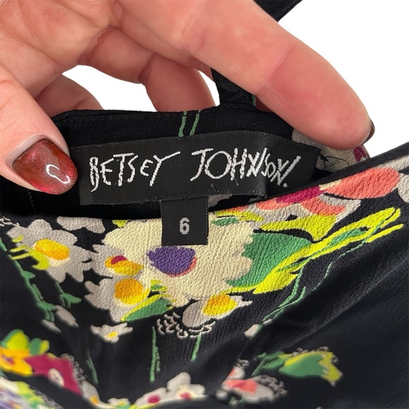 Betsey Johnson Vintage Jumpsuit | Size 6 (fits small) - Picture 3 of 6